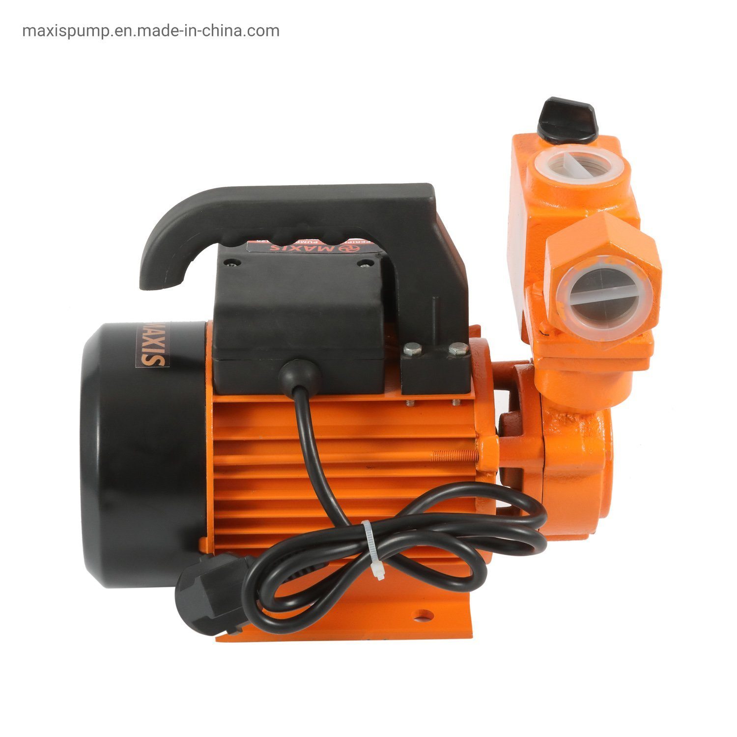 1/2 370W Vortex Casting Iron Small Peripheral Irrigation Self-Priming Casting Iron Vortex Automatic Water Pump for Home Garden Farm Pond
