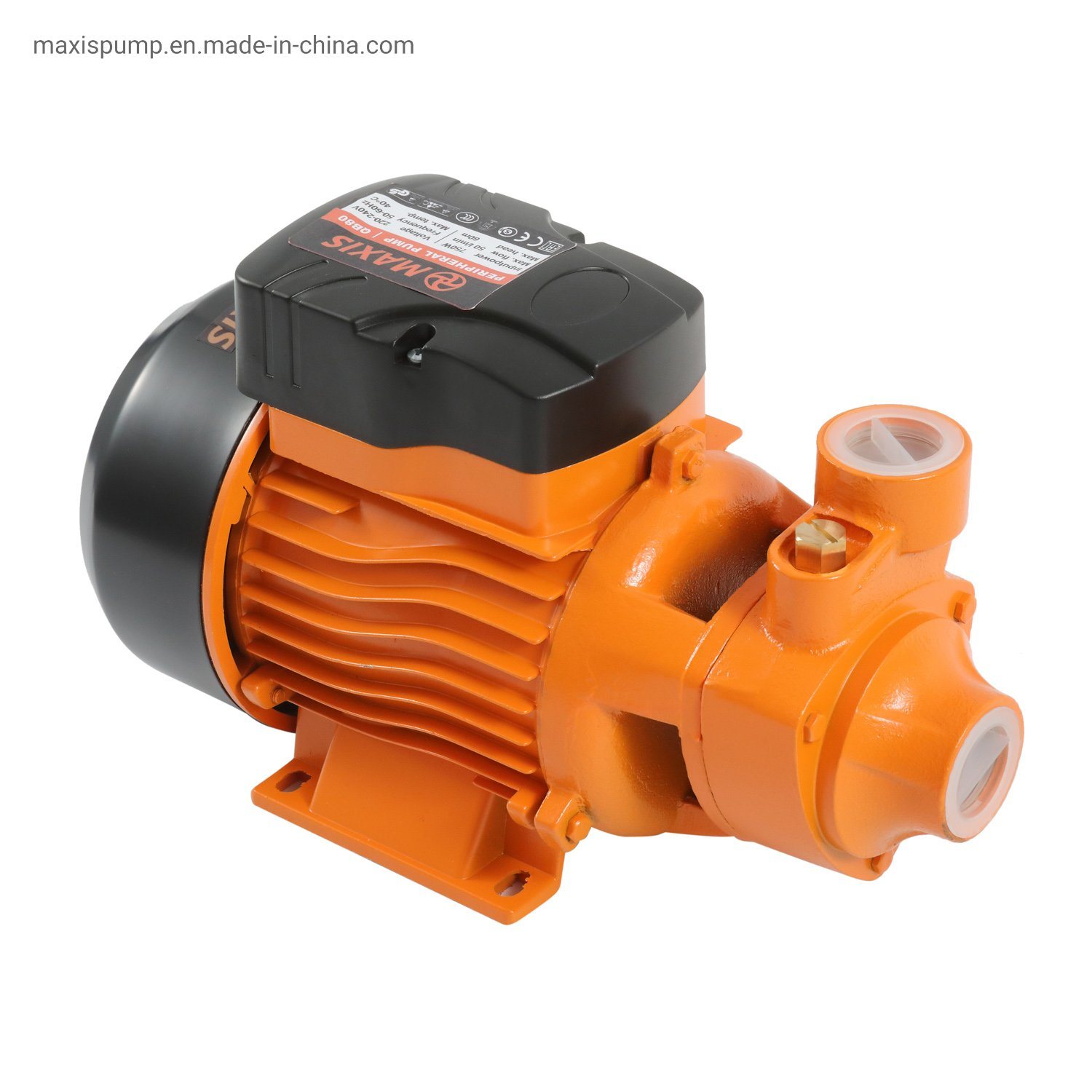 High Flow Pressure 2/3 HP Electric Casting Iron Water Pump Qb for Farm Irrigation