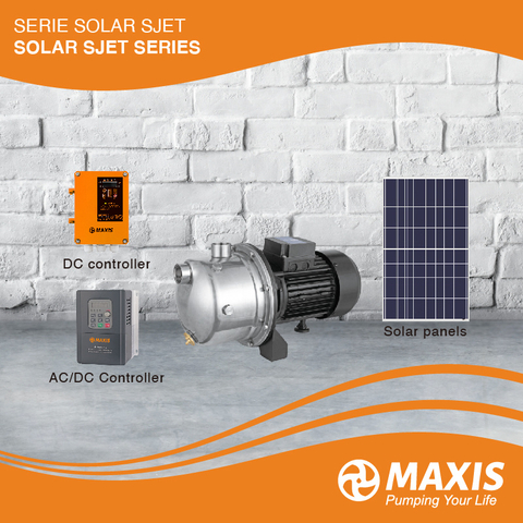 AC DC Electric Solar Jet Self-Priming Pump for Irrigation of Agriculture