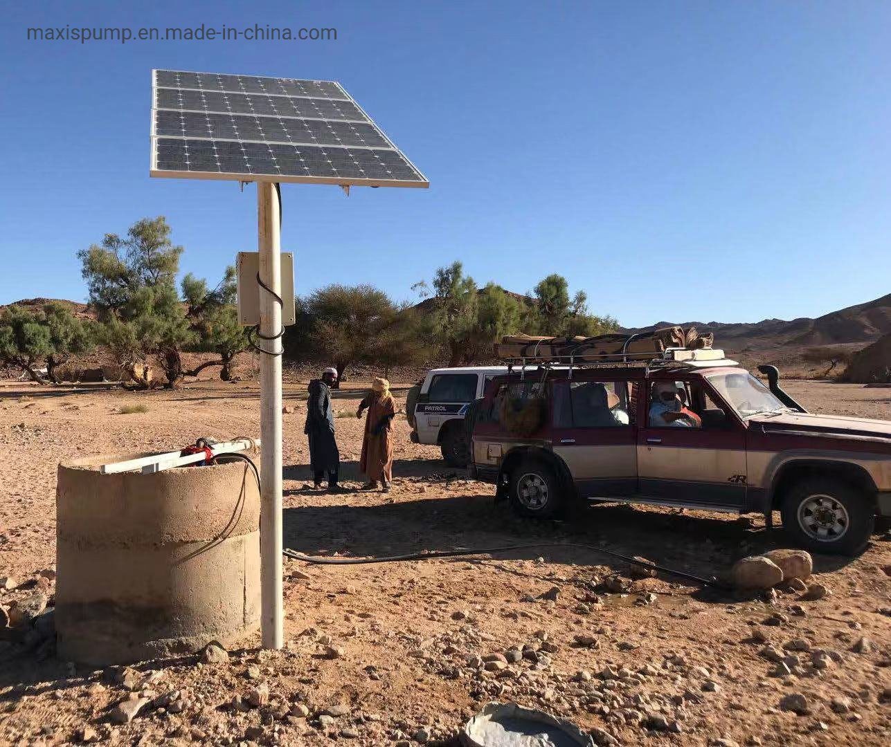 Solar Panel Borehole Water High Pressure Pump for Deep Well Farm Irrigation