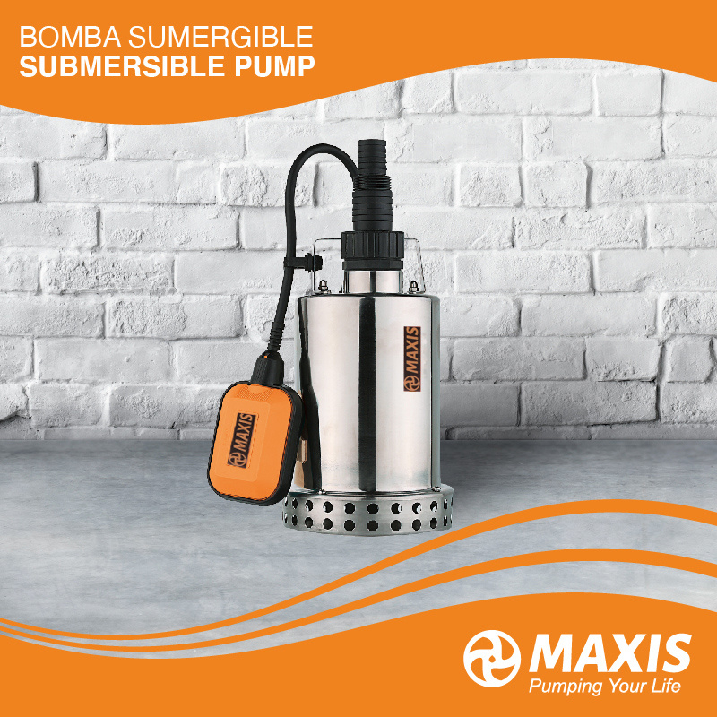 550W Stainless Steel Inox Electric Submersible Water Pump for Draining Water From Basement