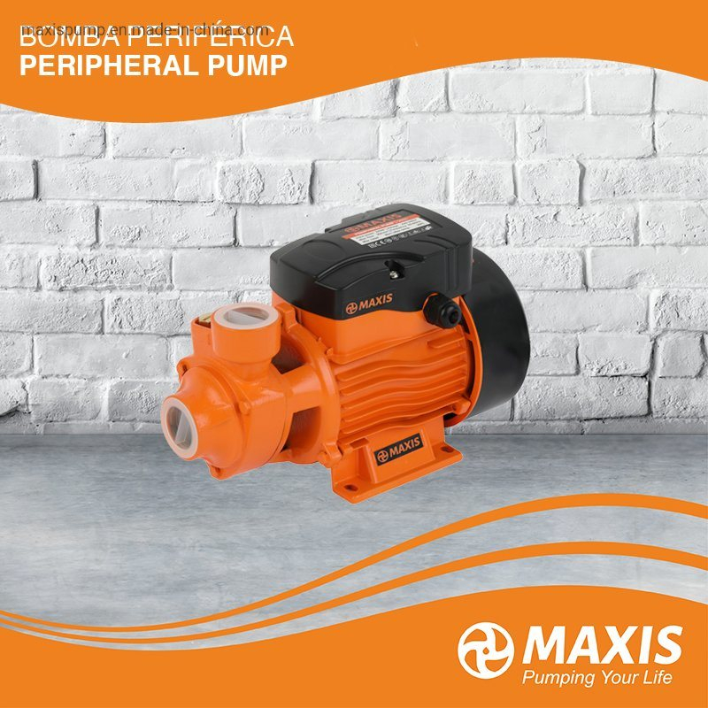 1/2HP Electric Cast Iron Peripheral Pressure Transfer Clean Vortex Low Price Water Pump Qb60