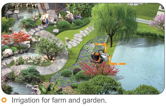 AC Home Garden Electric Domestic Water Pump for Pressure Boosting System