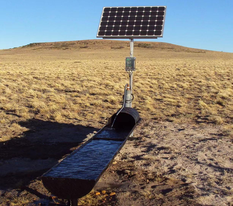 DC/AC Solar Panel Submersible Deep Well Water Pump with Controller