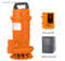 Casting Iron Big Flow Solar Panel Dirty Water Submersible Solar Pump for Irrigation