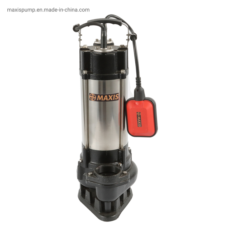 1300W Electric Casting Iron High Power Big Flow Sewage Waste Water Pump with Cutter