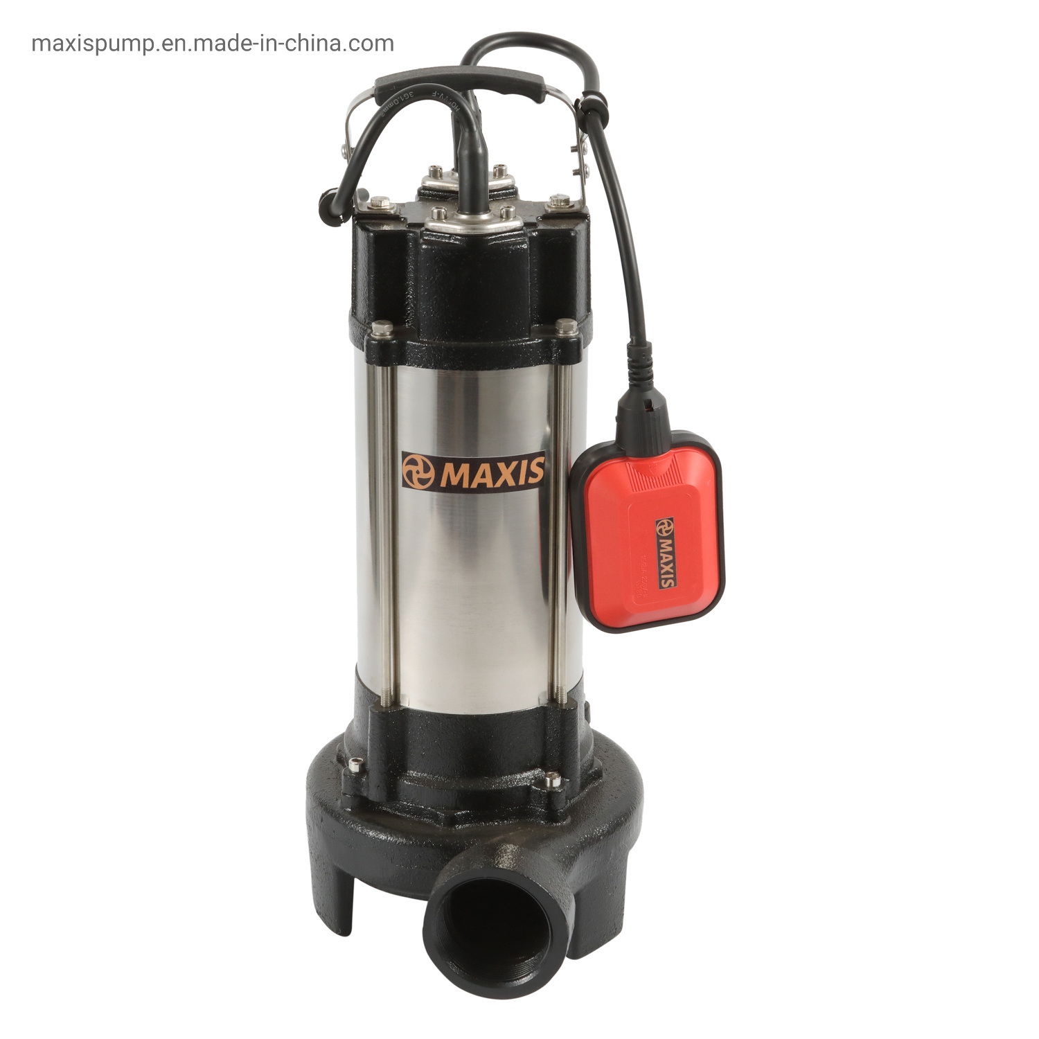 Cutting Submersible Sewage Electric Centrifugal Pump with Cutter Impeller/Blade&Float Switch