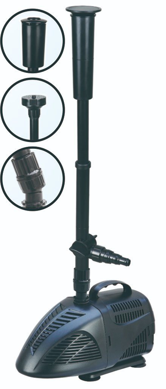 High Efficiency Pond Pump for Pumping Filtering and Fountain