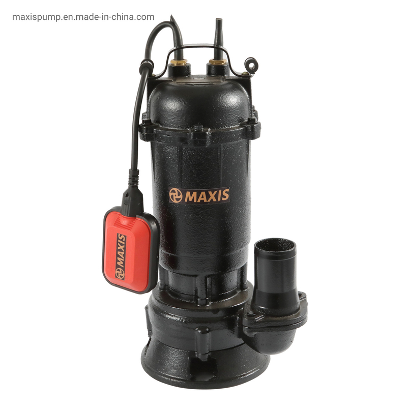 Cast Iron Electric Sewage Submersible Sump Water Pump with Float Switch and Cutter