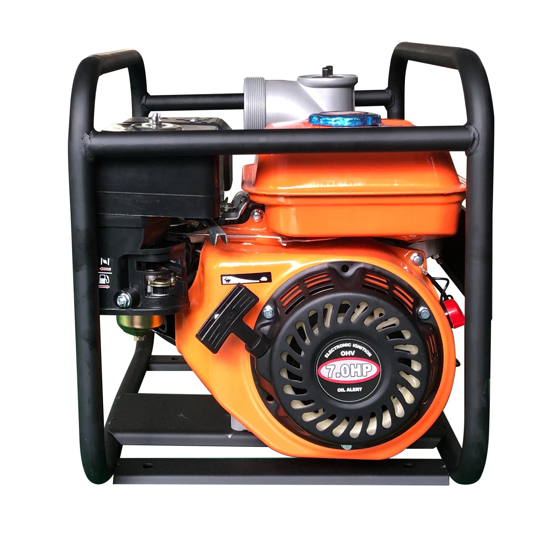 Portable 4-Stroke 3 Inch 4kw Electric Start Water Pump Petrol Gasoline Water Pump Set Irrigation Farming Use