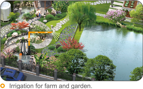 Home Use Automatic Float Switch Submersible Pumps for Garden Irrigation and Dirty Water Transfer