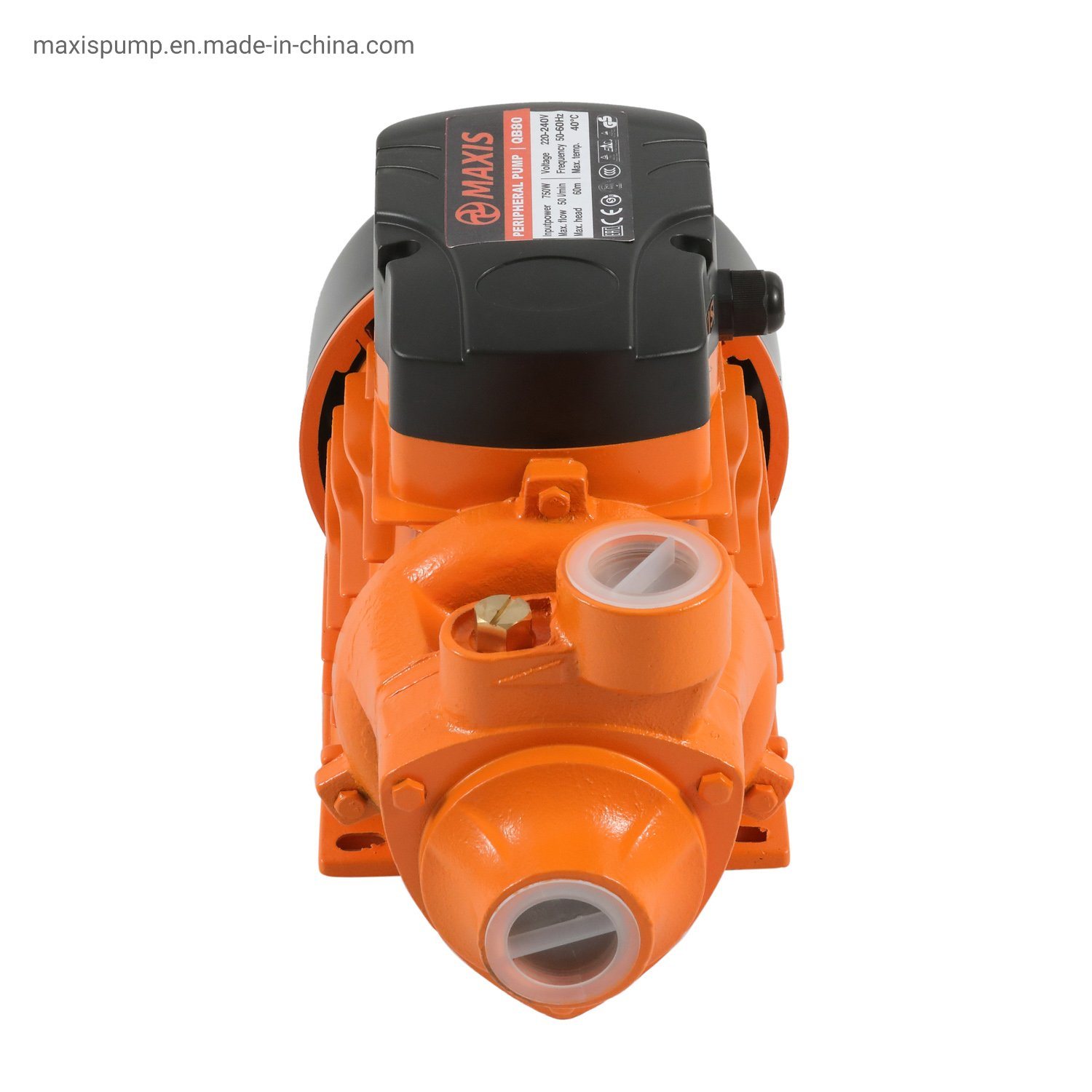 High Flow Pressure 2/3 HP Electric Casting Iron Water Pump Qb for Farm Irrigation