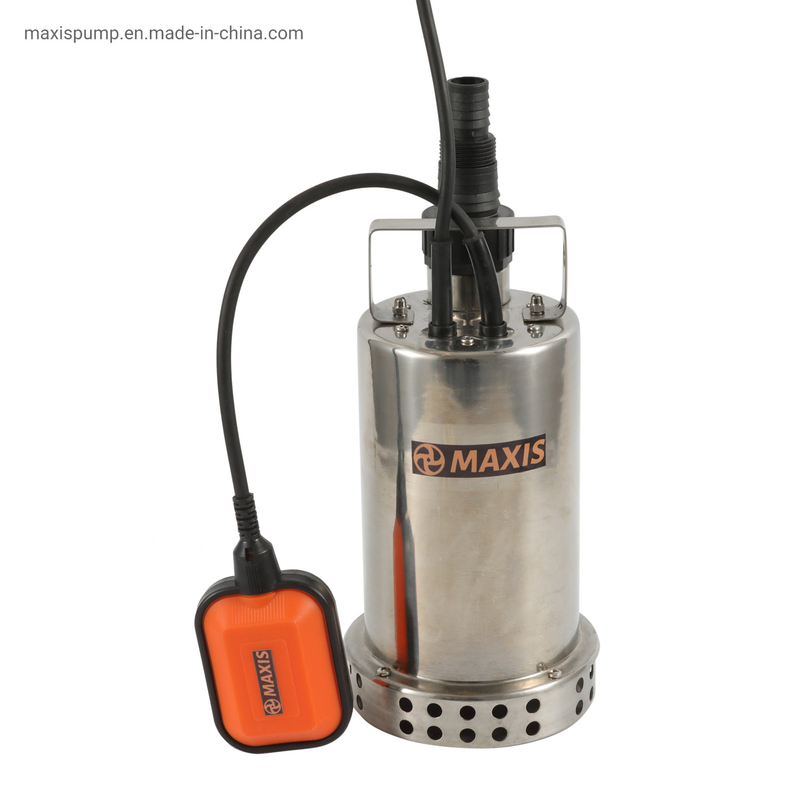 750W Inox Domestic Sewage Water Submersible Pumps for Clean Water From Well Pool Pond