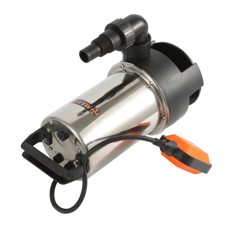 Stainless Steel High Flow Garden Submersible Water Pump for Basement Drainage