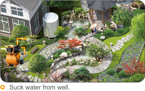 2021 New Design Automatic Booster System Garden Automatic Submersible Pump