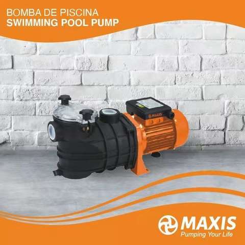 Maxis Sand Filter Circulation Pump Electric 1/2 HP 370W High Water Flow Commercial Electric High Speed 1HP 2HP 3HP Swimming Pool Water Pump