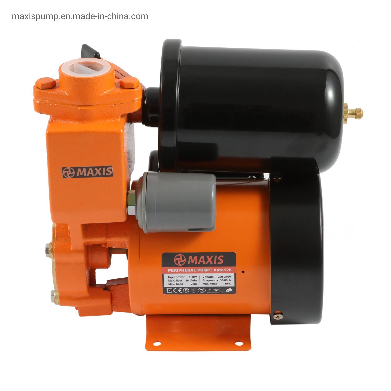 Casting Iron Electric Self Priming Vortex Water Pump Factory Price