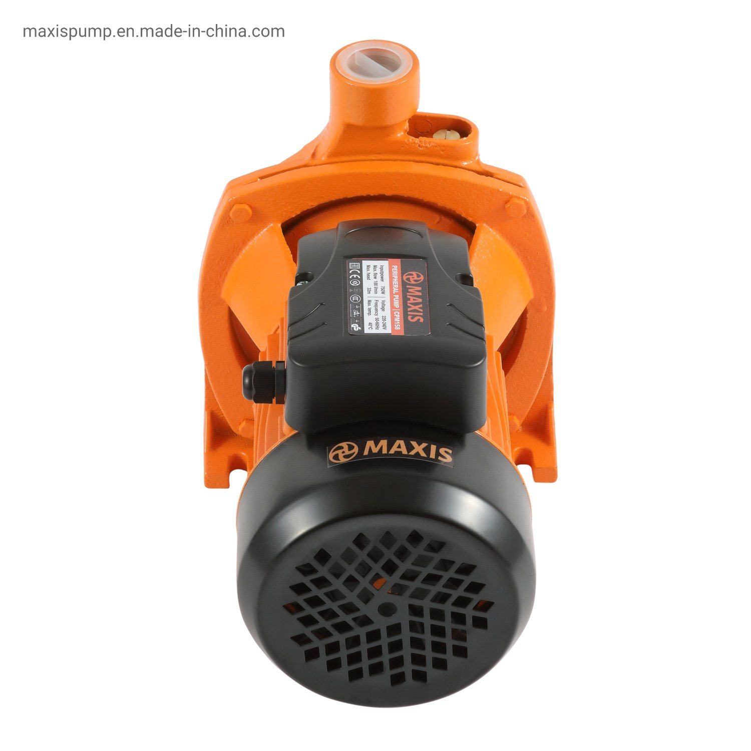 1HP Water Pump Cpm 158 Specifications of Centrifugal Pumps
