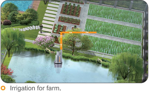 High Pressure Home Use Low Volume Two Phase Masking Vibration Clean Water Submersible Vibration Water Pump