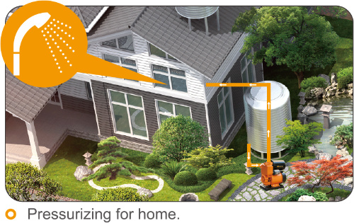1/2 370W Vortex Casting Iron Small Peripheral Irrigation Self-Priming Casting Iron Vortex Automatic Water Pump for Home Garden Farm Pond