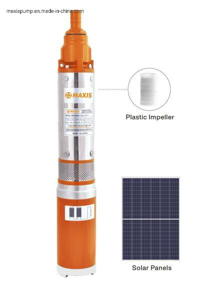 Energy Saving High Pressure Solar Panel Submersible Screw Water Pump