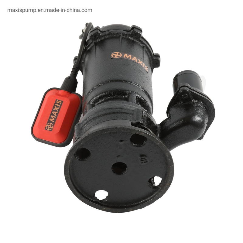 Cast Iron Electric Sewage Submersible Sump Water Pump with Float Switch and Cutter
