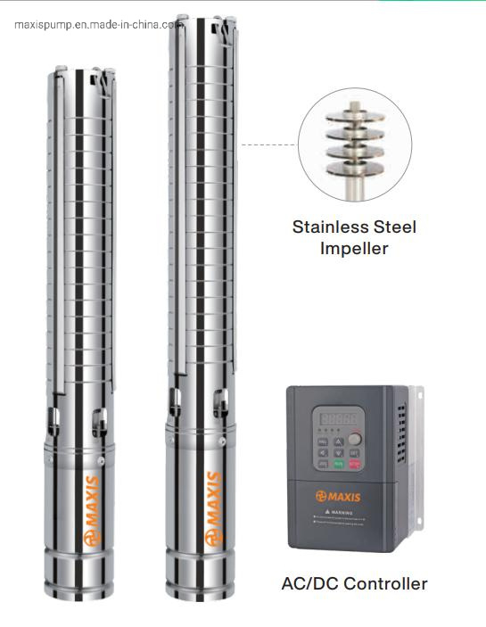 High Efficiency Energy Borehole Solar Pump Solar Water Submersible Pump for Irrigation Agriculture