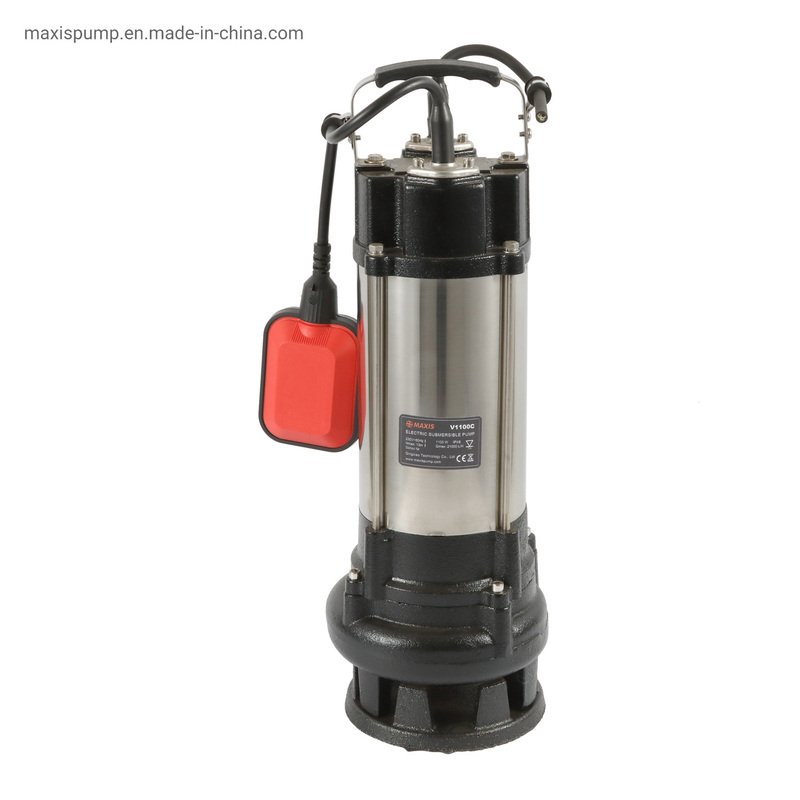 1300W Electric Casting Iron High Power Big Flow Sewage Waste Water Pump with Cutter
