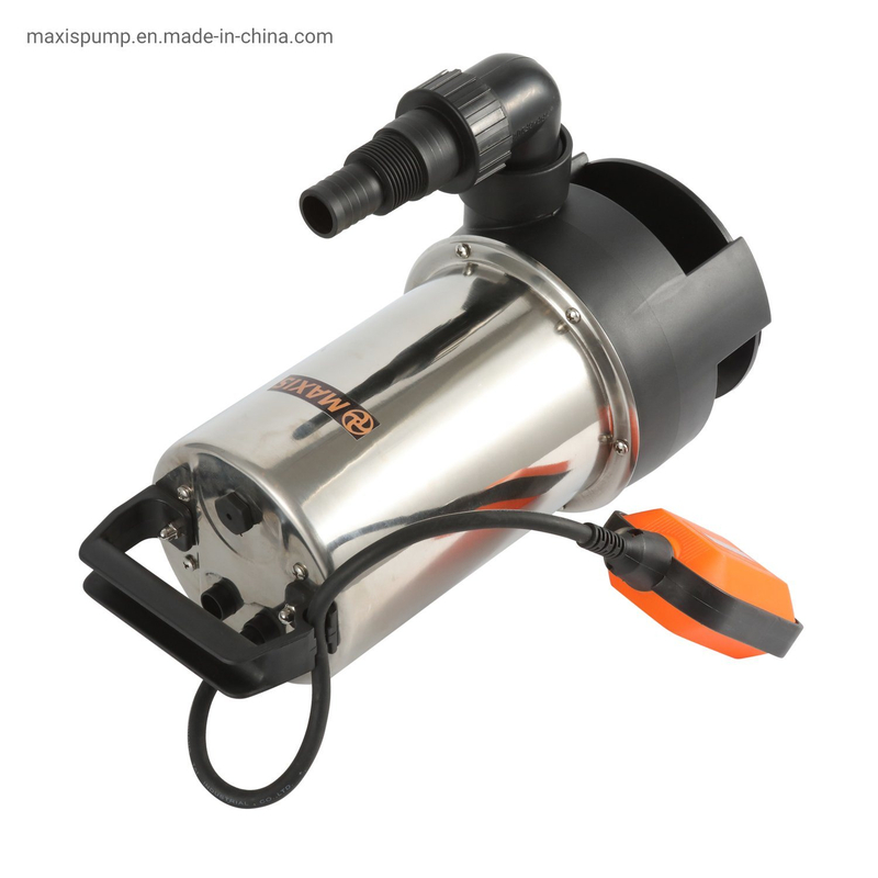 750 1HP AC Inox Electric Dirty Water Submersible Pump with High Flow and Pressure for Chemical Water
