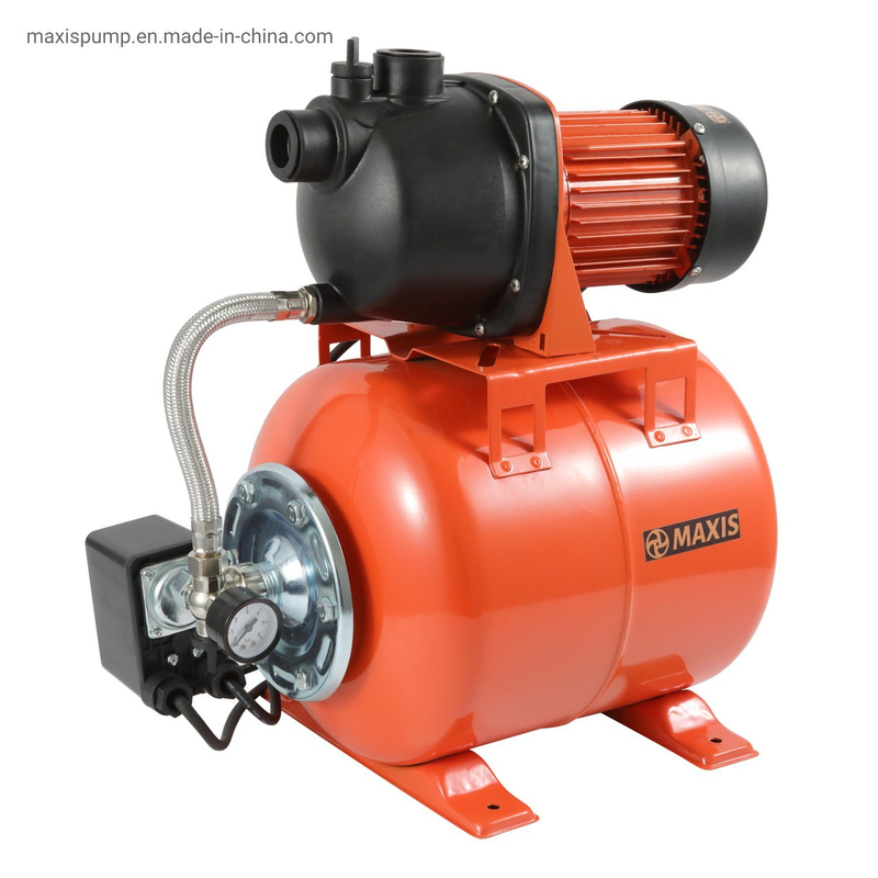 Power Tools Water Pump 24L 1HP 750W Automatic System Self Priming Jet Pump with High Pressure Tank