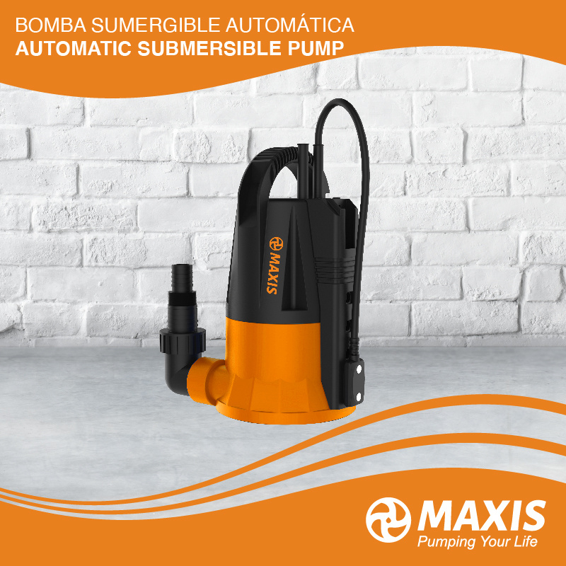 Electric Plastic Submersible Pump with Water Level Start/Stop Automatically