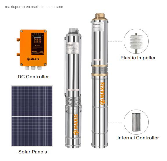 High Efficiency Energy Saving Water Pump From Deep Well to Field Irrigation