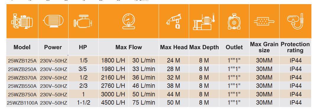 Casting Iron Self-Priming Auto High Pressure Booster Water Pump for Irrigation