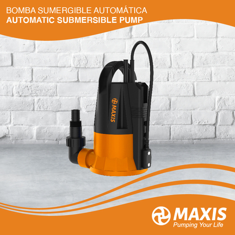 Low Suction to 1mm Automatic on/off Submersible Pump for Water Transfer