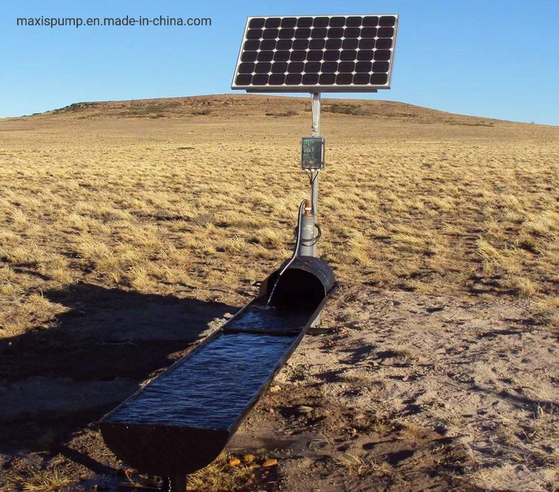 72V DC High Pressure Solar Water Pump for Farm Irrigation with Controller