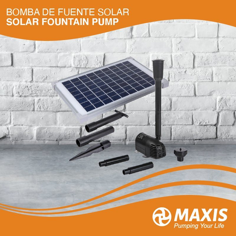 Domestic Solar Pond DC Pump for Garden Fountain