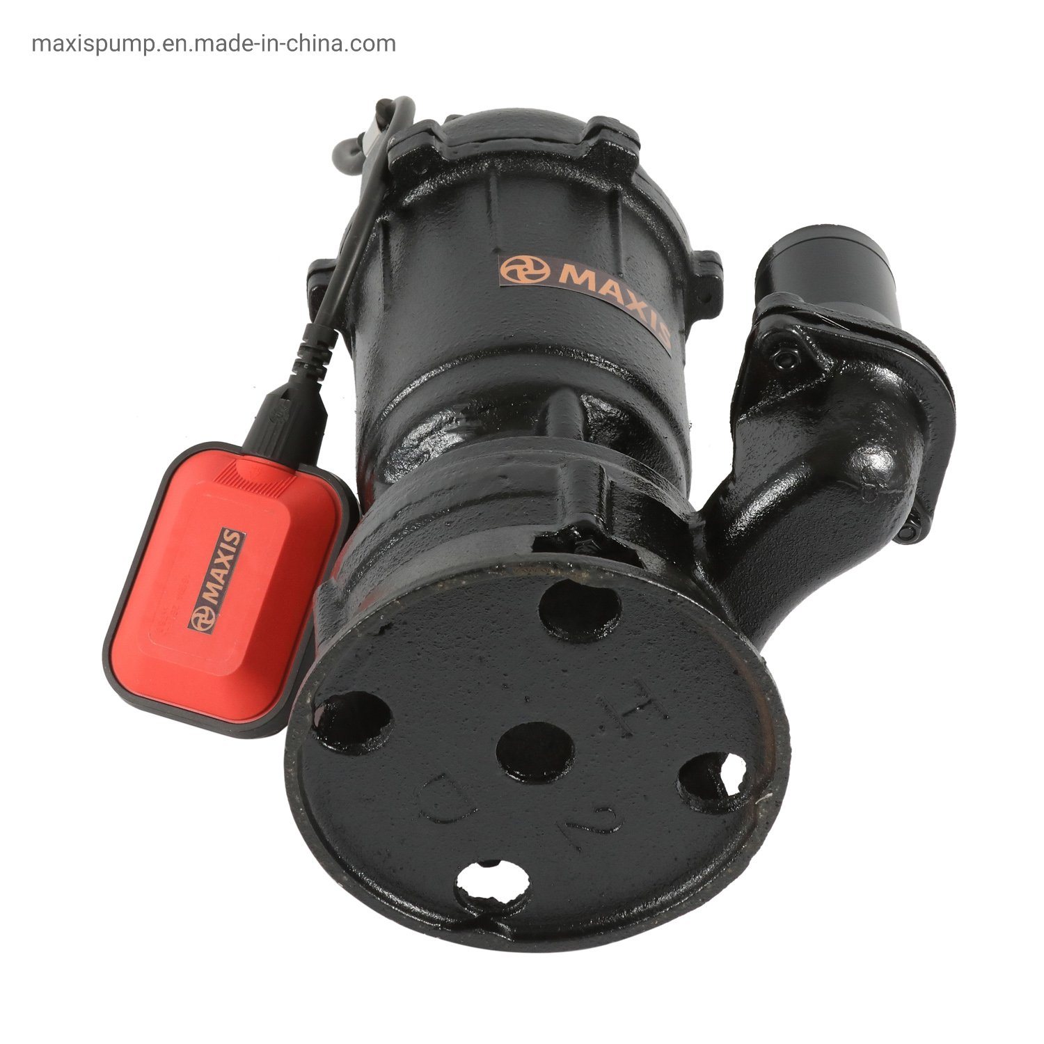 1HP Small Casting Iron Waste Water Electric Submersible Pumps with Float Switch and Cutter for Farm Irrigation with Big Flow