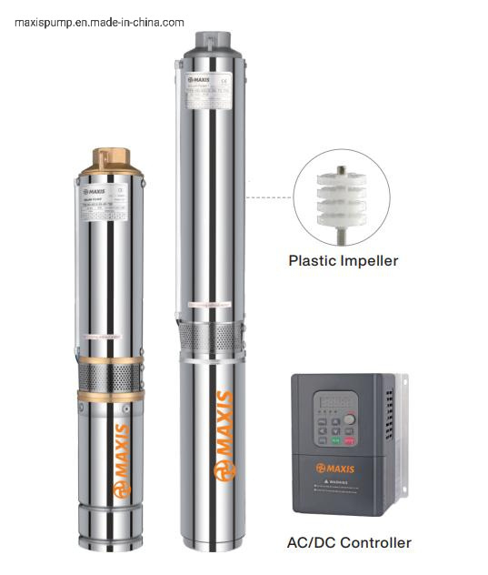 AC DC Submersible Solar Deep Well Water Pump for Hot Water Price High Pressure