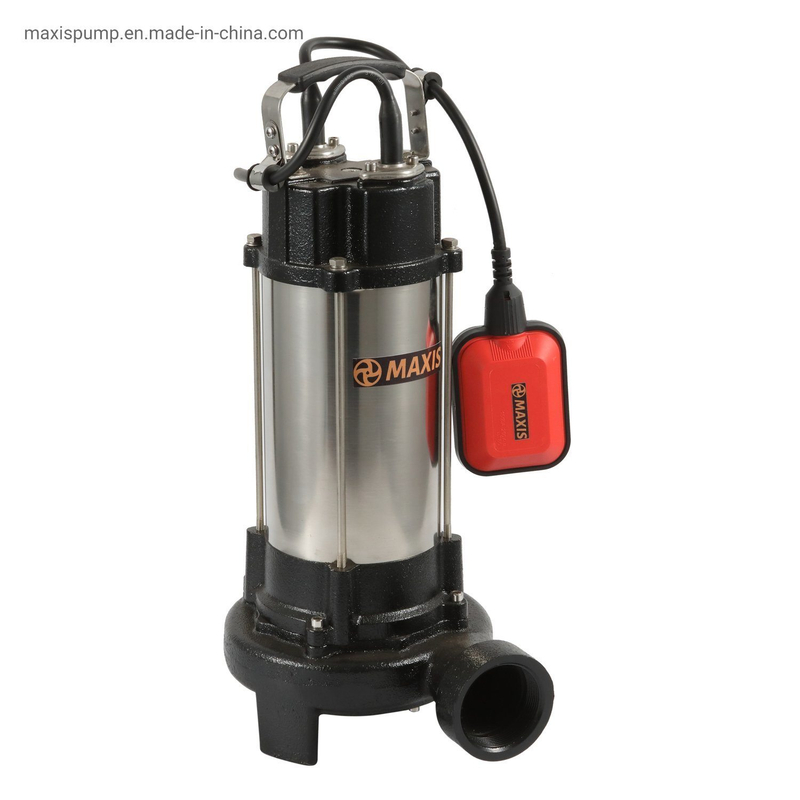 Cutting Submersible Sewage Electric Centrifugal Pump with Cutter Impeller/Blade&Float Switch