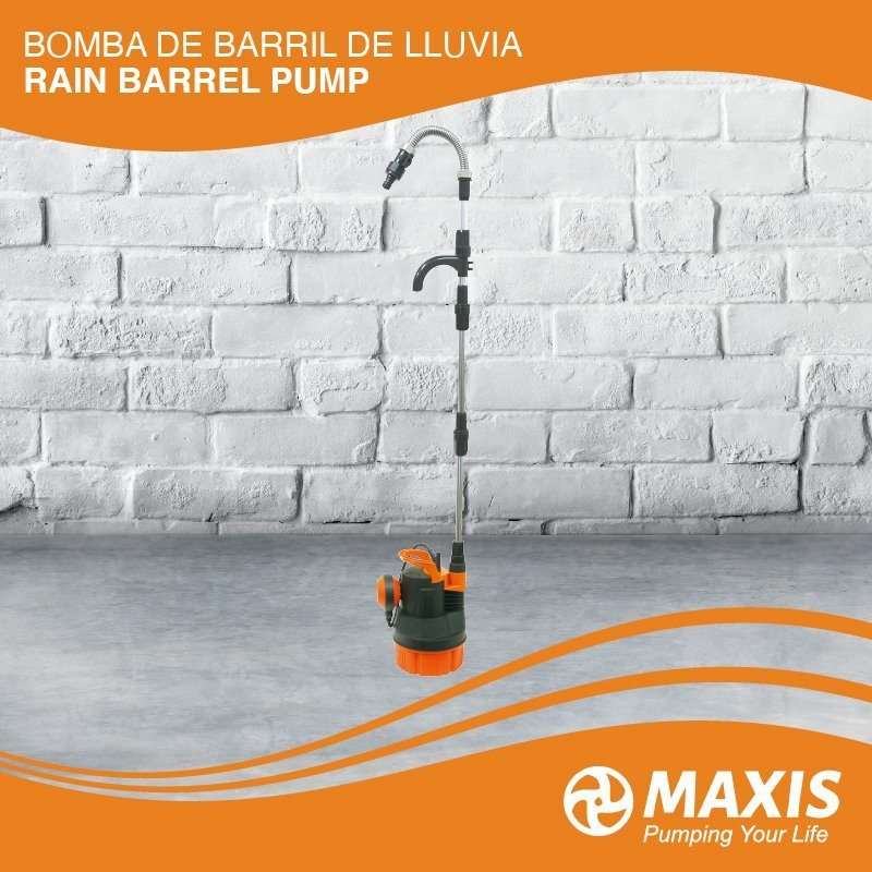 Rain Barrel Irrigation Clean Electric Water Submersible Pump with High Flow Rate