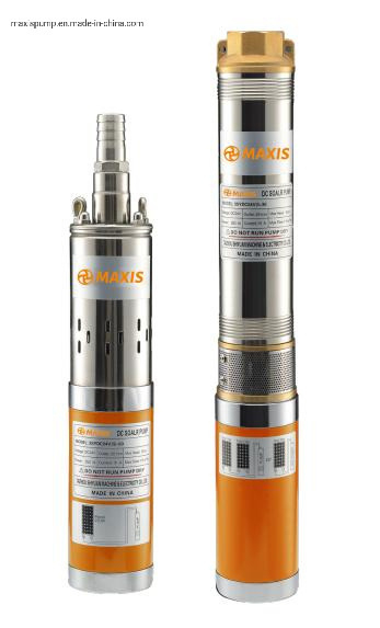 Solar Panel Qgd Borehole Submersible Deep Well Water Pump with High Pressure for Irrigation